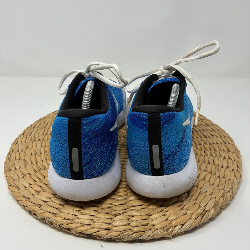 Nike LunarEpic Low Flyknit Blue Orange Running Shoes Men's Size 11 843764-401 - Picture 5 of 9